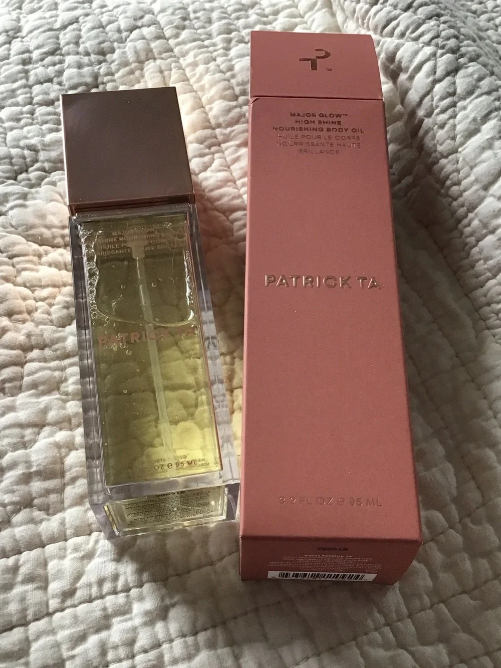 New Patrick Ta Major Glow High Shine Nourishing Body Oil